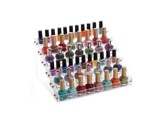 Detachable 6 Tier Organizer Lipstick Display Stand Nail Polish Rack Makeup