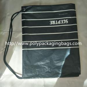 Wholesale Waterproof Single Drawstring Shoulder Bag With Color Printing Logo / Clothing Backpack Bag from china suppliers