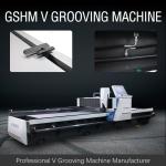 Home Decoration V Slotting Machine 1225 Metal Sheet Grooving Machine