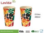 Heavy Metal Free Bamboo Fiber Tumbler Heat - Resistance For Restaurant /