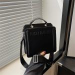 SIMPLE FASHION LETTER BAG WOMEN'S NEW INS COMMUTER HANDBAG SMALL SQUARE BAG