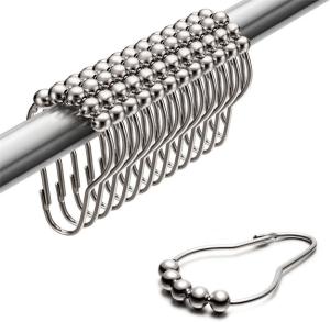 Wholesale Multicolor Stainless Steel Shower Curtain Rings For Bathroom from china suppliers