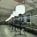 1200Watt LED Balloon Lights Tower Tripod Outdoor Work Lights For Contractors