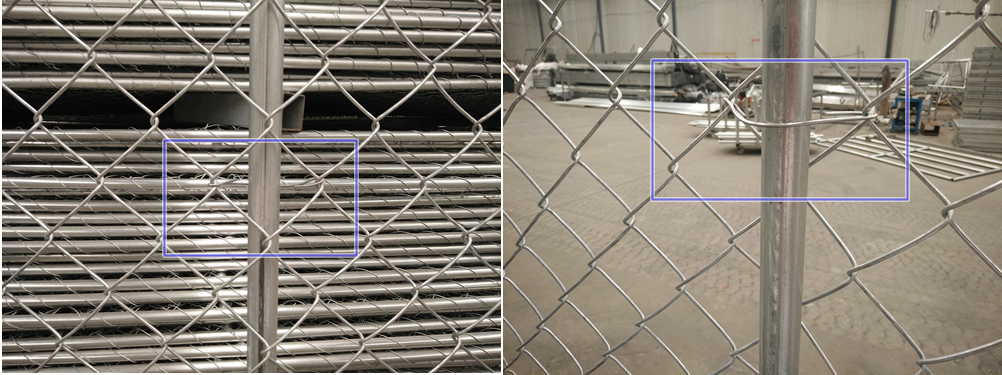 Standard Size Good Sale Chain Link Temporary Fence Manufacturer