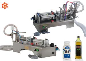 Wholesale Liquid Vial Beverage Can Tin Semi Automatic Filling Machine 500W Power from china suppliers