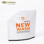 Leakage Proof Liquid Stand Up Pouch / Aluminium Foil Liquid Spout Bags