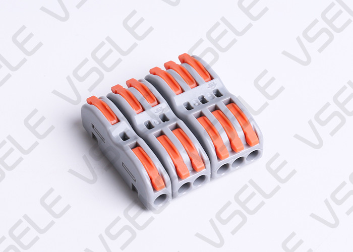 Compact Splicing Wire Junction Connector Tinned Copper Contact 39.8x14x14.5mm