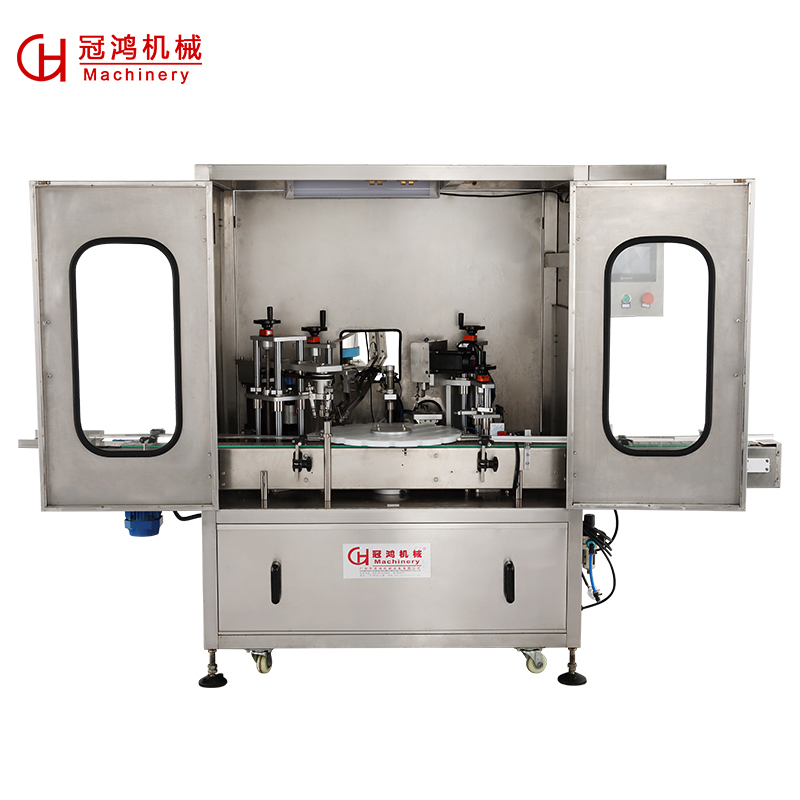220V/380V 50HZ Voltage Speed Full Automatic Glass Ampoule Bottle Filling Capping Machine