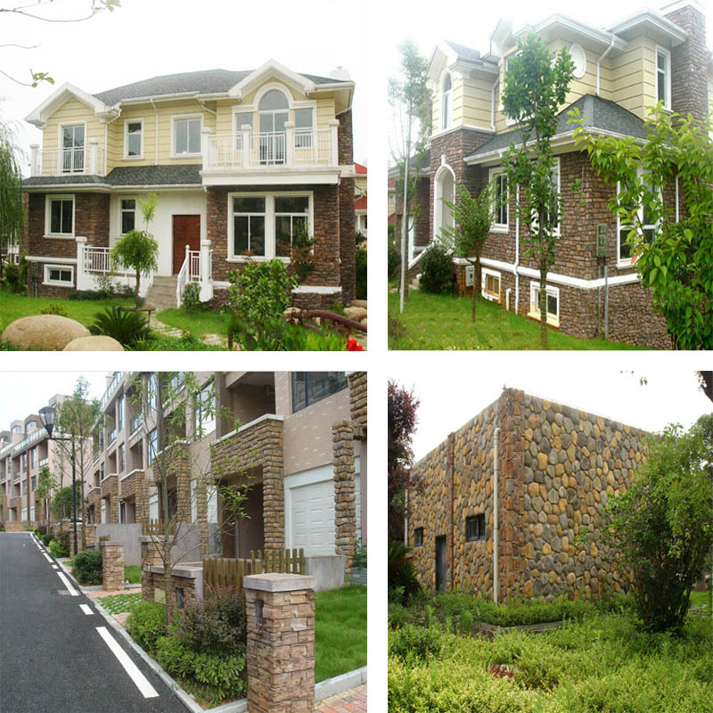 Eco Friendly Artificial Culture Stone , Classy Clutter Faux Brick Wall Panels