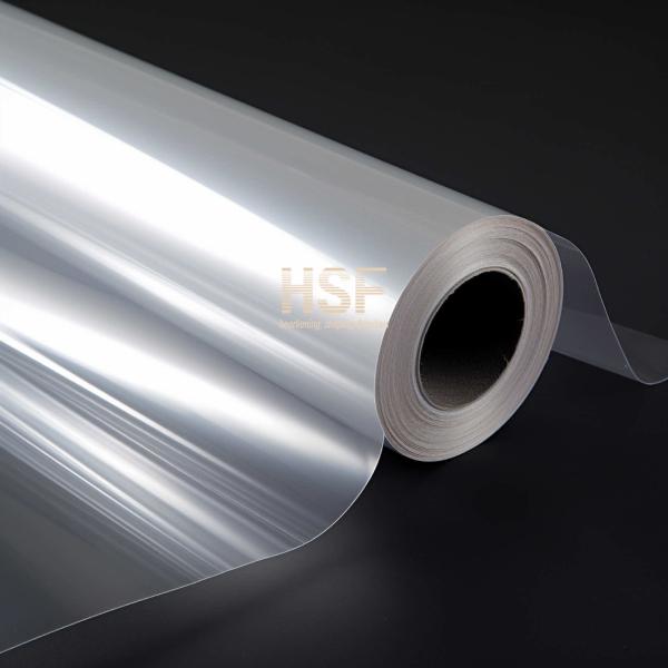 75um Clear PET Fluorosilicone Coated Release Film Resistance To Oils / Solvents