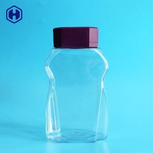 Wholesale Round Clear PET Plastic Food Storage Jars Aluminium Foil Sealing from china suppliers