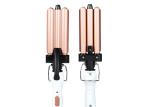 Customized Logo 60W Mini Mermaid Hair Waver Portable Gold Ceramic