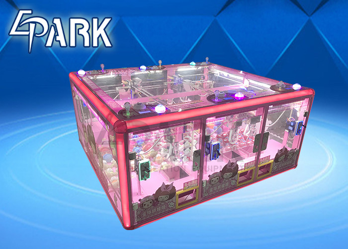 Luxury Pink Princess Arcade Toy Crane Game Machine 12 Month Warranty