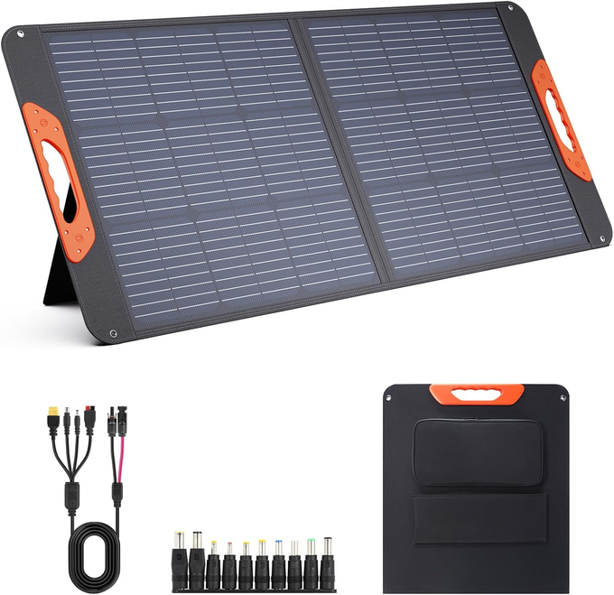 100W 150w 200w Foldable Solar Panel Kit Foldable Charger For Power Station Generator