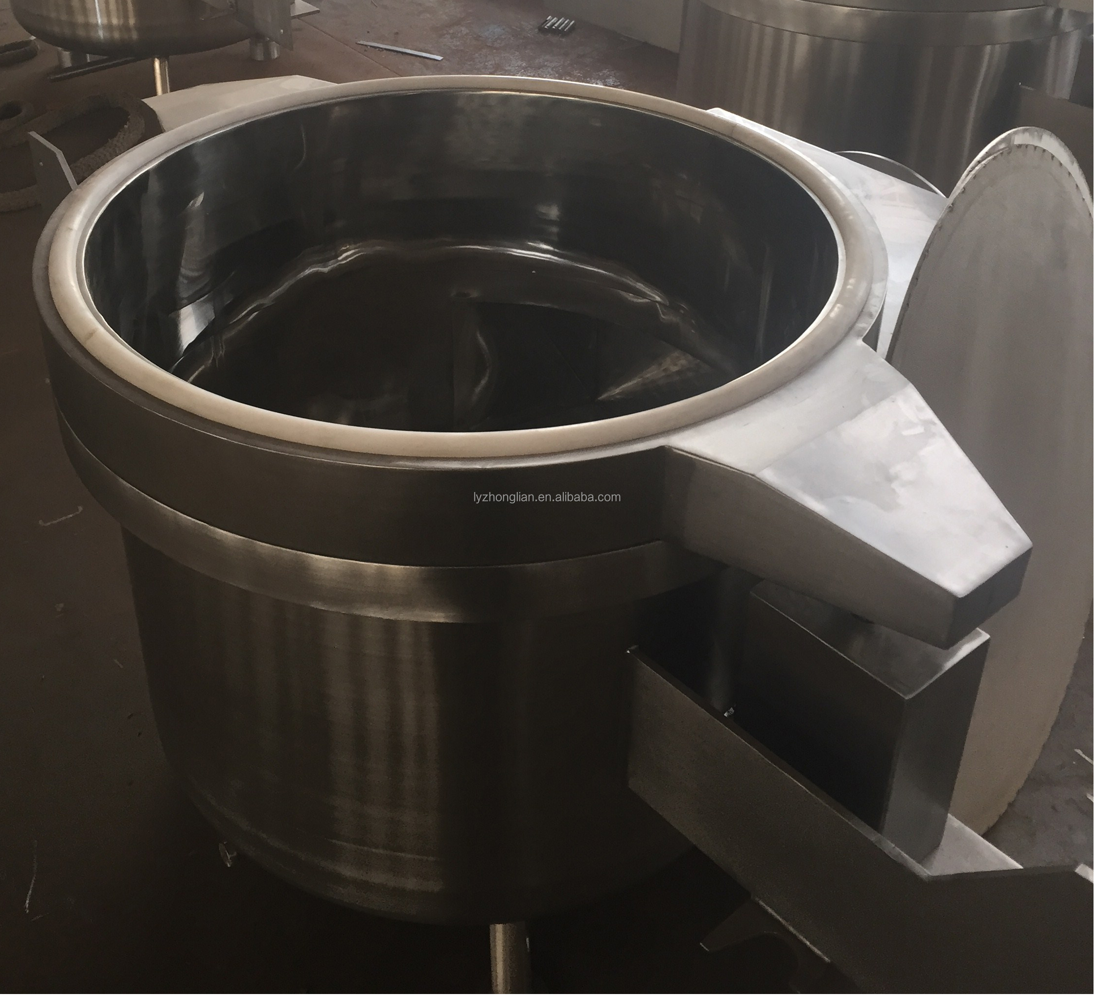 Vertical Fluid Bed Dryer for Sea Salt Powder Particle Drying in 3850*800*2300mm Size