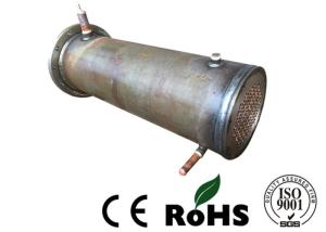 Wholesale Water Type Marine Tube Condenser Evaporator Heat Exchanger R410A Refrigerant from china suppliers