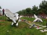Outdoor metal Dolphin stainless steel statue with mirror polish,Stainless steel