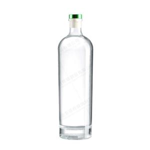 Wholesale Clear 500ml 700ml 750ml 1000ml Liquor Glass Bottle with Acceptable Customer's Logo from china suppliers