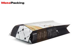 Wholesale Moisture Proof Aluminum Foil Side Gusset Bag Coffee Packaging With Tin Tie from china suppliers