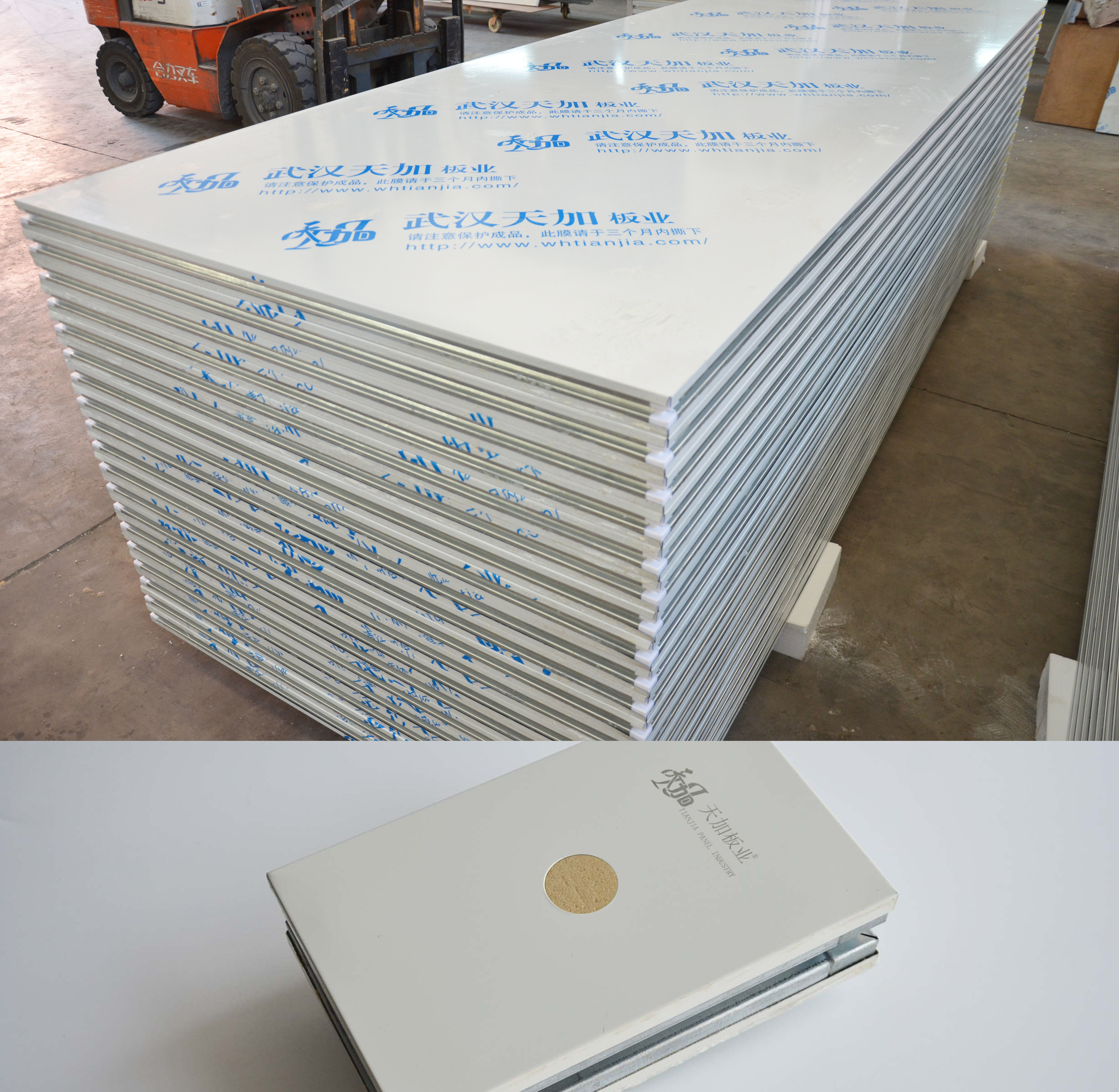 Environmentally Friendly Aluminum / Paper Honeycomb Cleanroom Panels For LAB