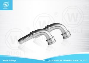 Wholesale 90 Degree JIS BSP Thread Hydraulic Pipe Fittings / Hydraulic Hose Parts from china suppliers