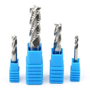 Wholesale HRC45 Roughing End Mill Carbide High Polishing 3F Aluminum Milling Cutter from china suppliers