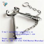 Carbon steel nose tongs for cattle, calf nose clamp , nose grips for cow holding