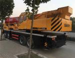 chinese used sany mobile crane 25t secondhand high quality crane Sany 25t truck