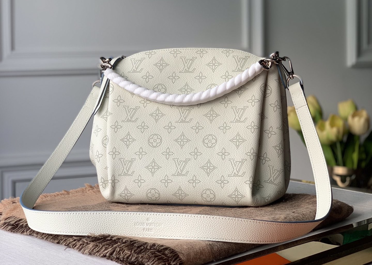 babylone bb handbag soft sheep skin genunie leather luxury cross-body bag high capicity bag