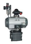 Forged Side Entry Soft - Seated Industrial Ball Valve 2 / 3 Piece Body Style