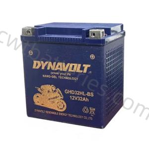 Wholesale DYNAVOLT GHD32HL-BS Nano Gel Jet Ski Batteries 12 Volt 32Ah For Aki Motor Harley Davidson from china suppliers