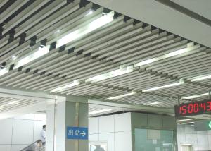 Wholesale Fashion Plug-in Blade Aluminium Baffle Ceiling J Shaped For Metro from china suppliers