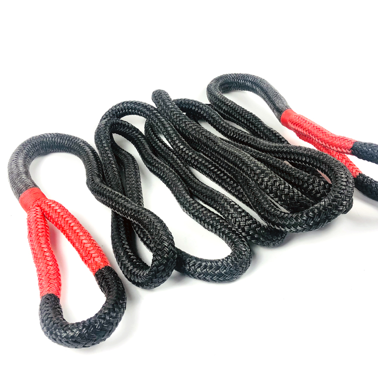 YILIYUAN 5 Ton Heavy Duty Kinetic Recovery Paragliding Winch Tow Rope Cable Braided Nylon