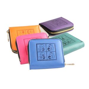 Wholesale 10x11CM Mildewproof PU Card Holder Zippered Business For Women EN17 from china suppliers