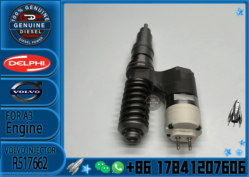 Diesel Fuel Injector BEBE4B12004 3155040 RE517663 R517662 8112556 1547287 3964820 BEBE4B10101 8113092 for VOL