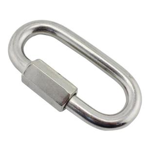 Wholesale Flexibility Stainless Steel Oval Carabiner / Ss Quick Link Corrosion Resistance from china suppliers