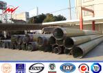 132KV 18m Bitumen Steel Utility Pole for Africa Power Distribution