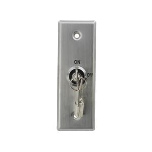 Wholesale Narrow Size Keyed Electrical Switch , Durable On Off Key Switch Momentary from china suppliers