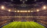 Eco Friendly 3/8'' Artificial Turf Grass Football Field Lawns Non Toxic