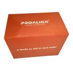 Orange Rigid Cardboard Magnetic Gift Box For Teeth Whitening Beauty Packaging