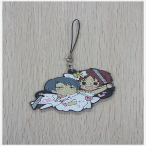 China 2014 customized hot cartoon mother hugs baby  ornamental phone pendants for promotion on sale
