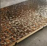 Water Ripple Stamped Stainless Steel Sheet Polished Finish Fireproof Thickened