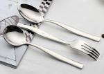 Glossy 25Pcs Stainless Steel Cutlery Flatware Set For Restaurant