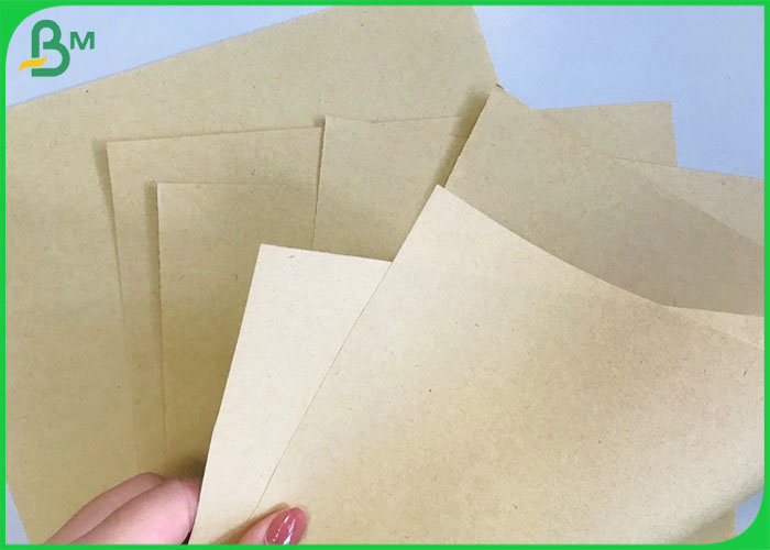 FSC white Recycled Pulp 50gsm Brown Kraft Paper Roll, Virgin Kraft liner board