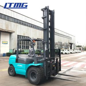 Wholesale EPA Approved 4 Tonne Gasoline Forklift Truck Material Handling Machines Dual Front Tires from china suppliers