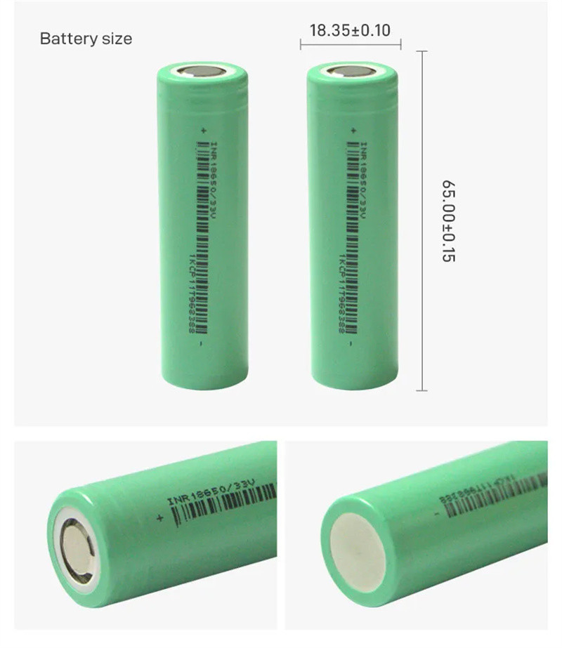 LiFePO4 Lithium Battery Cells 18650 Custom Rechargeable 3.7V 2000mah 2200mah 3000mah 3600mah High Capacity Wholesale