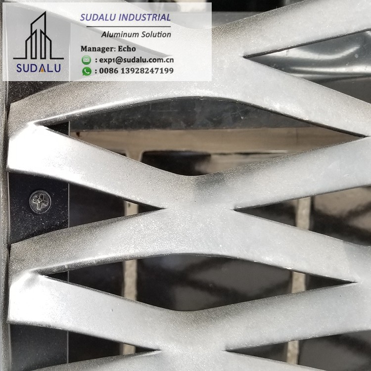 SUDALU Exterior Building Metal 3D Screen Curtain Wall Cladding Aluminum Panel