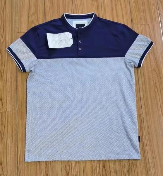 manufacturer wholesale custom cotton/poly/rayon men's short sleeve t-shirt polo