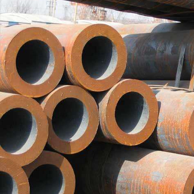 Seamless Carbon Steel Pipe Q235 Q345 Fixed Length for Oil / Gas Industry