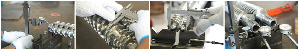 XPS Foam Plastic Screw Barrel PVC For Extruder Machine